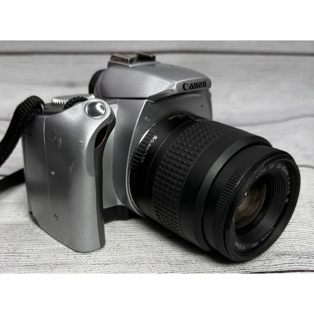 Canon EOS Rebel Ti 35mm SLR Film Camera with EF 35-80mm f/4-5.6‎ III Zoom Lens